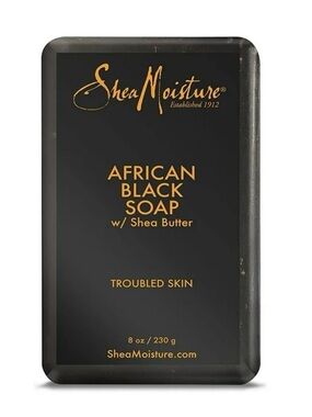 SheaMoisture African Black Soap Bar - Acne Prone Troubled Skin